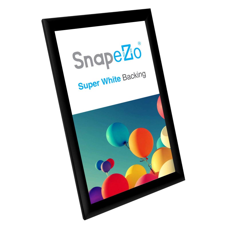 SnapeZo Letter Frame 8.5x14 Inches, Black 1 Inch Aluminum Profile, Front-Loading Snap Frame, Wall Mounting, Sleek Series - Image 3